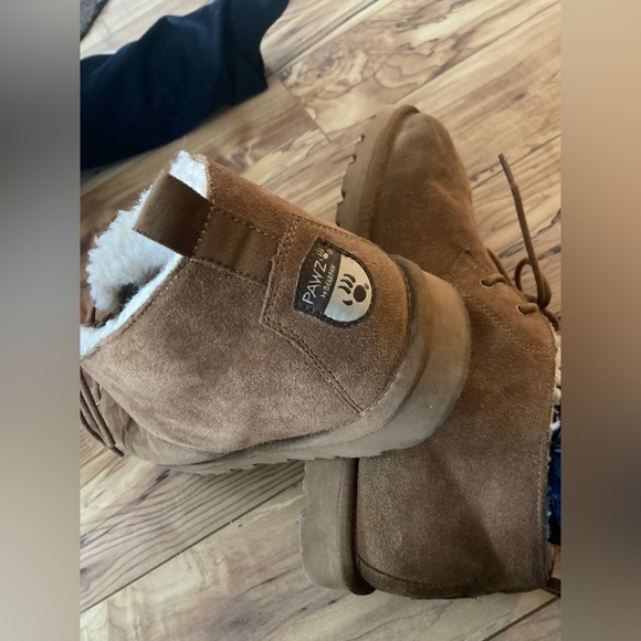 Pawz by bear paw mens Gavin chukka boots slippers tan size 10 - Picture 8 of 14